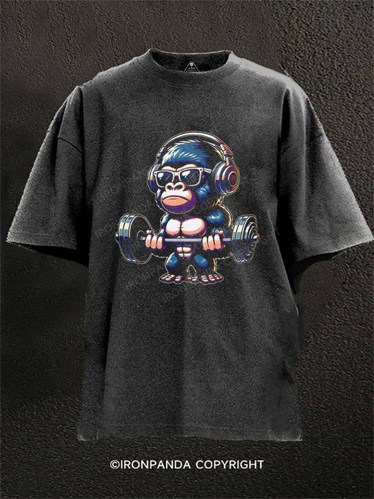 Gym gorilla Washed Gym Shirt