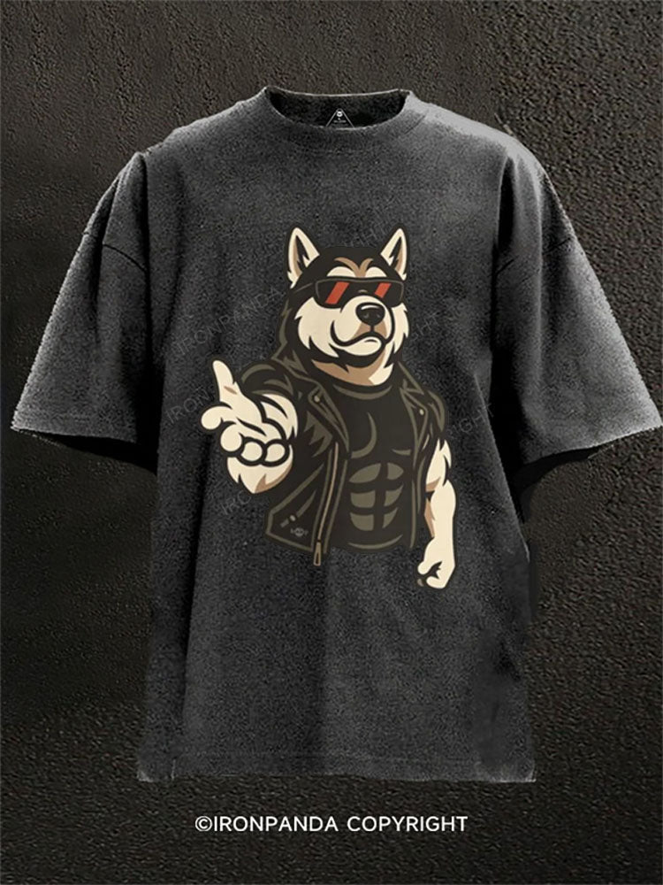 Come With Me If You Want To Lift Washed Gym Shirt