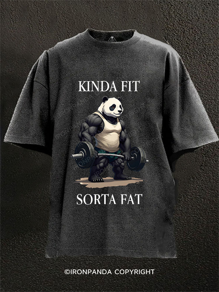 Kinda Fit Sorta Fat Washed Gym Shirt