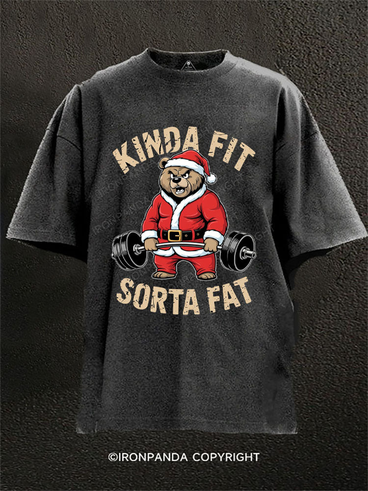 Kinda Fit Sorta Fat Washed Gym Shirt