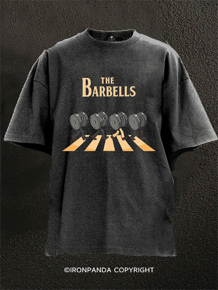THE BARBELLS Washed Gym Shirt
