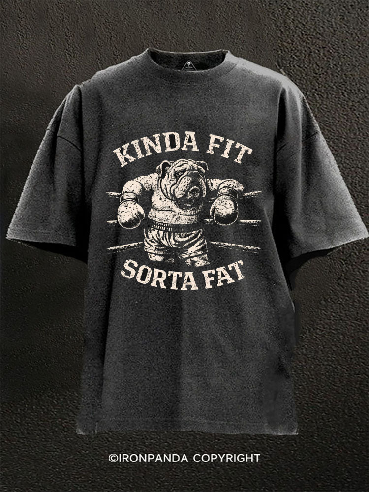 Kinda Fit Sorta Fat Washed Gym Shirt