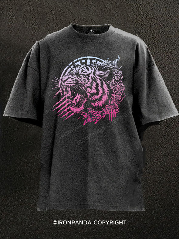 BEAST MODE ON Washed Gym Shirt