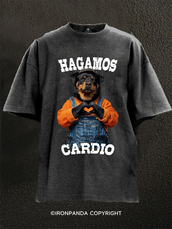 HAGAMOS CARDIO Washed Gym Shirt