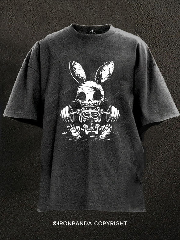 Rabbit Washed Gym Shirt