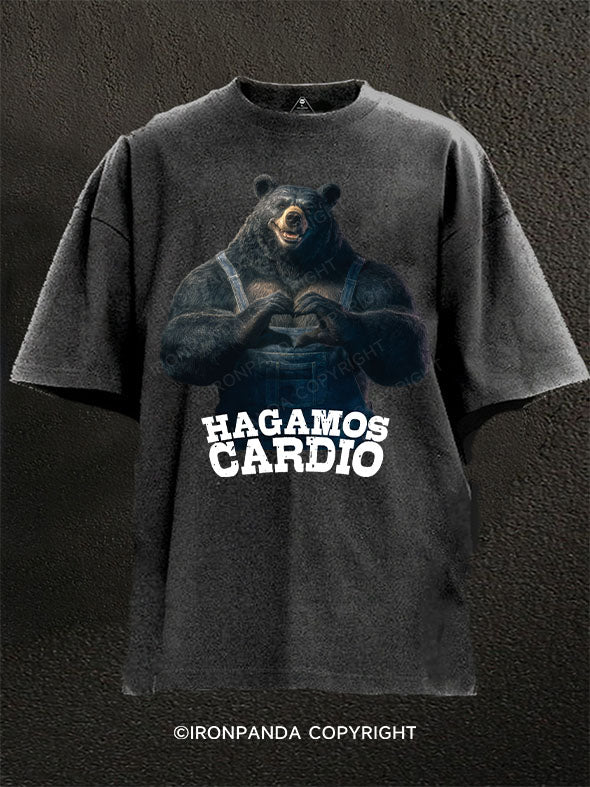 HAGAMOS CARDIO Washed Gym Shirt