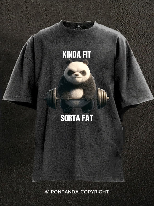Kinda Fit Sorta Fat Washed Gym Shirt