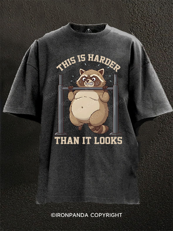 This is harder than it looks! Washed Gym Shirt