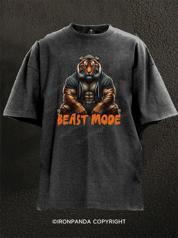 Beast Mode Washed Gym Shirt