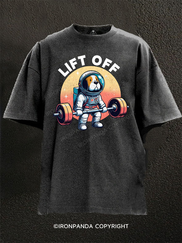 LIFT OFF Washed Gym Shirt