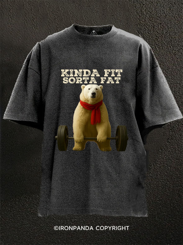 KINDA FIT SORTA FAT Washed Gym Shirt