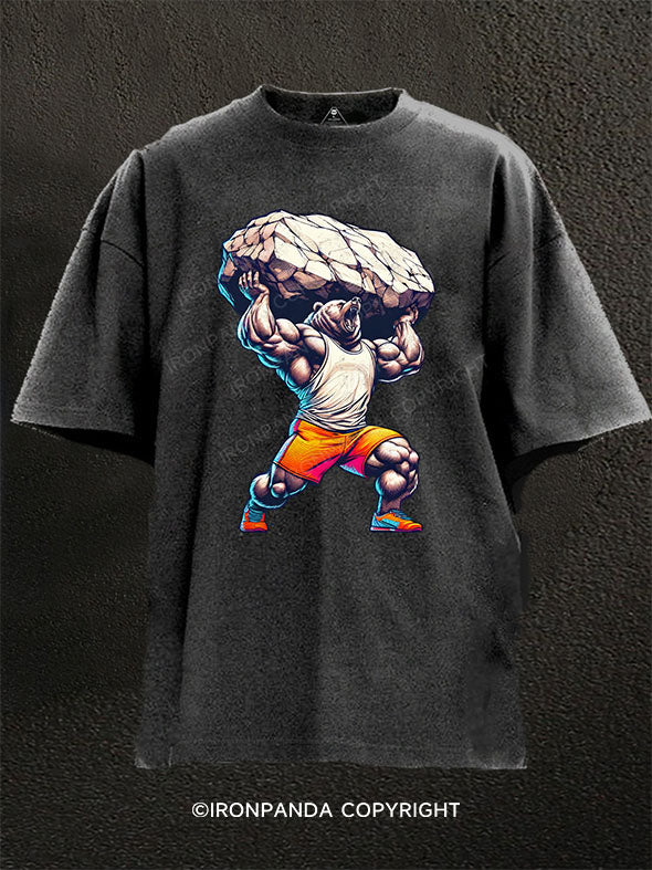 Alpha Strength Washed Gym Shirt