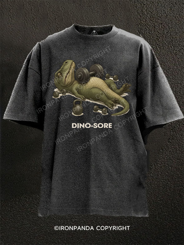 DINO-SORE Washed Gym Shirt