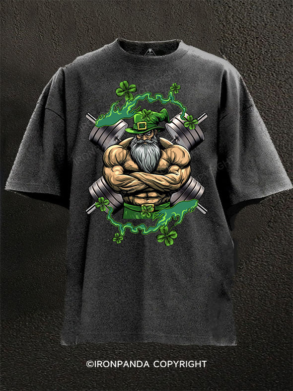 Irish lift iron Washed Gym Shirt