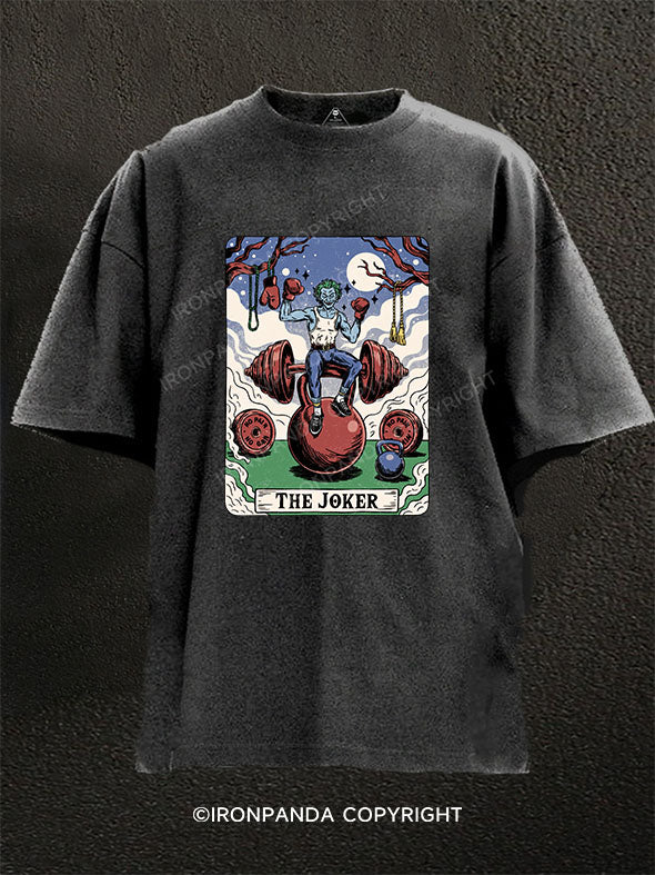 the joker Washed Gym Shirt