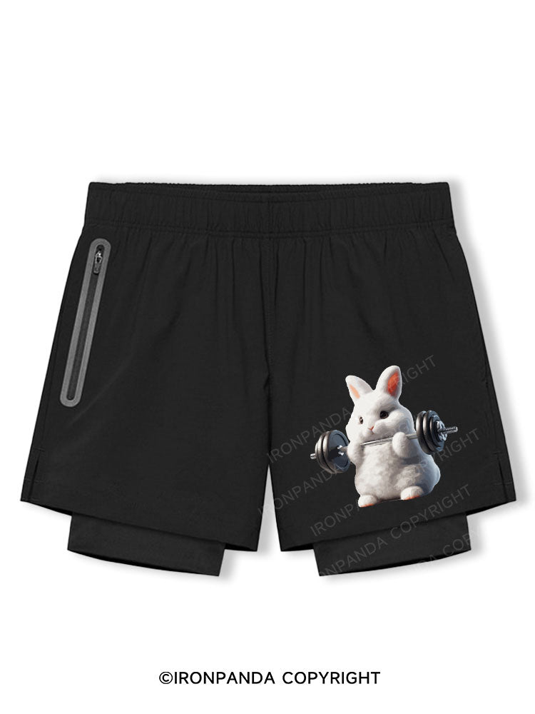 weightlifting rabbit  Breathable Training Shorts