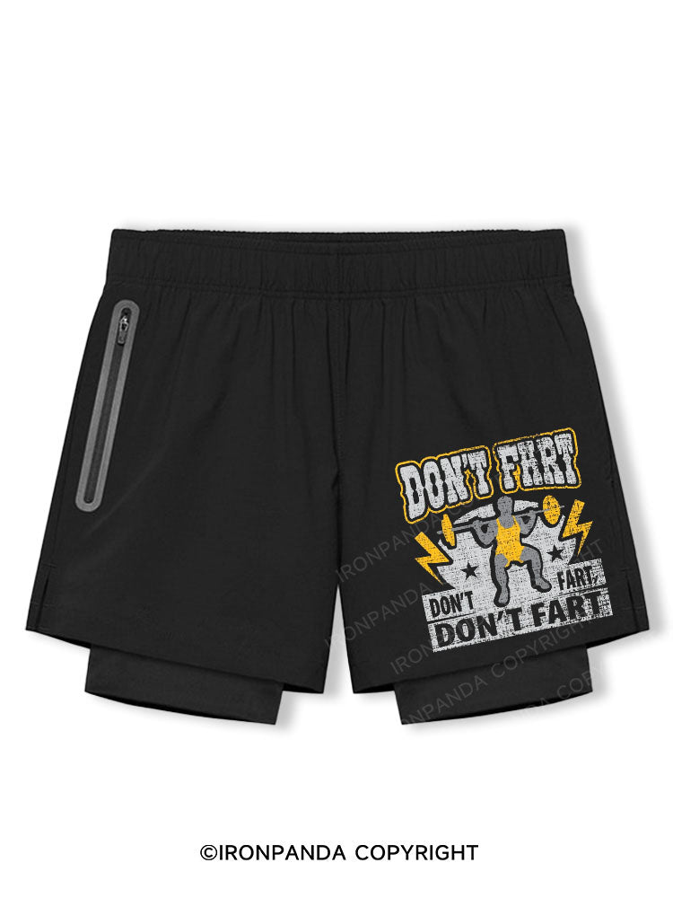Don't Fart Breathable Training Shorts