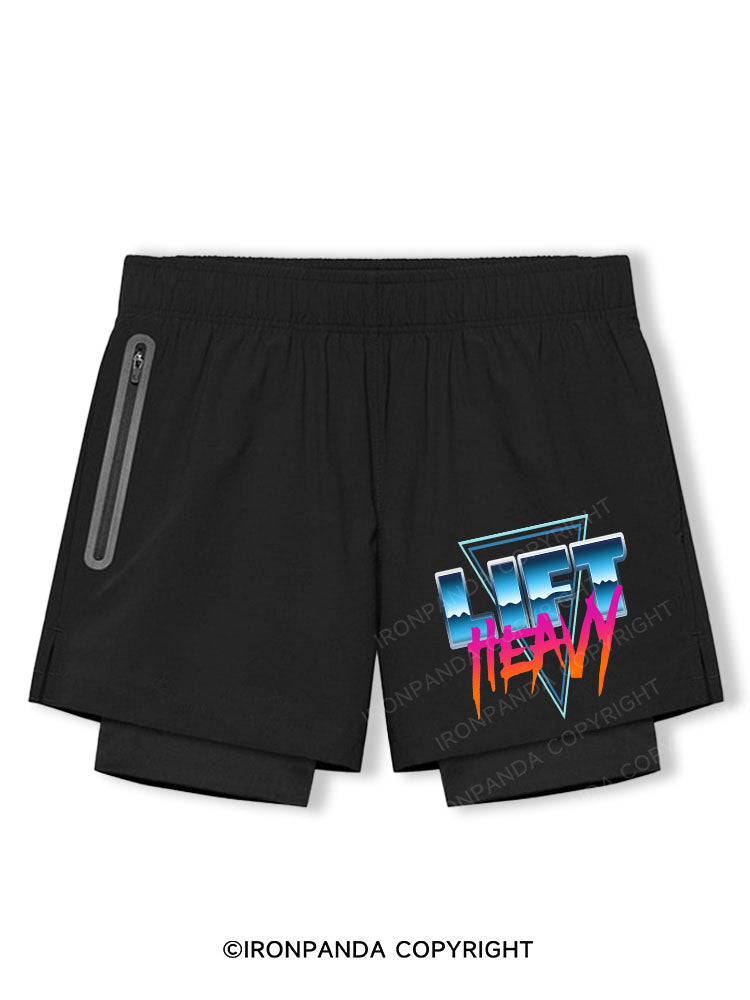 Lift Heavy Breathable Training Shorts