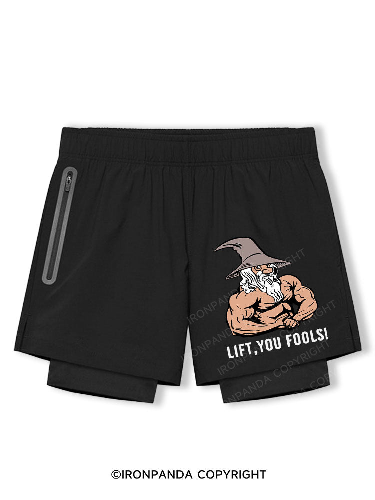 Lift You Fool Breathable Training Shorts