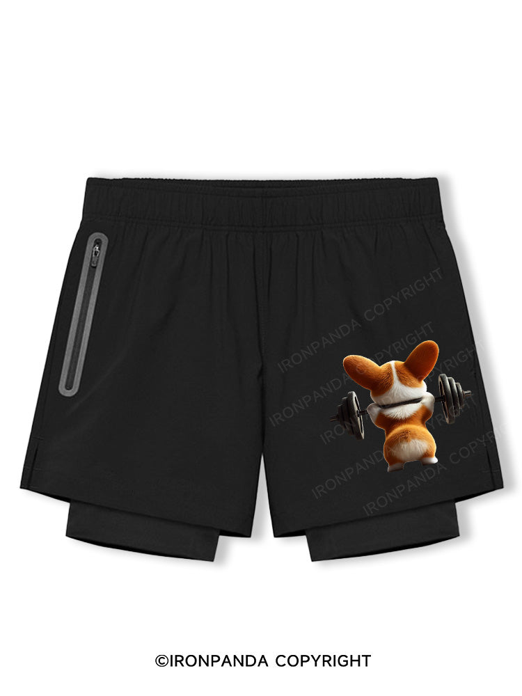 swole corgi Breathable Training Shorts