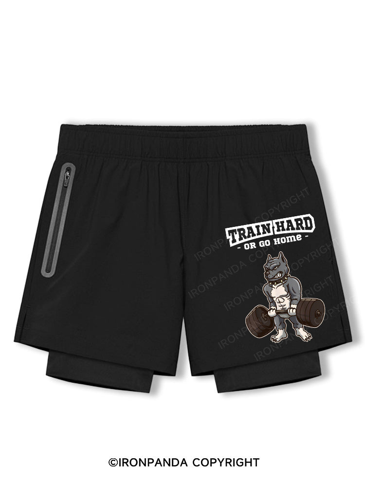 train hard dog Breathable Training Shorts