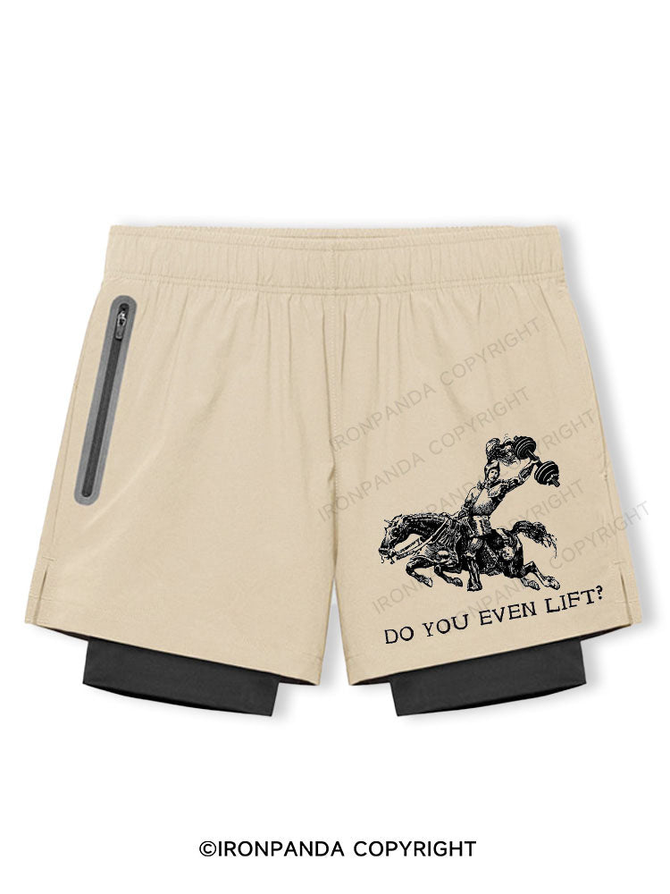 Do you even lift?Breathable Training Shorts