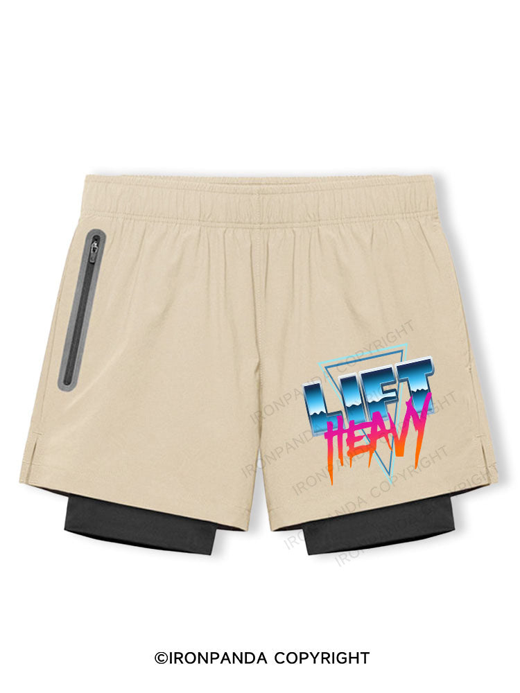 Lift Heavy Breathable Training Shorts