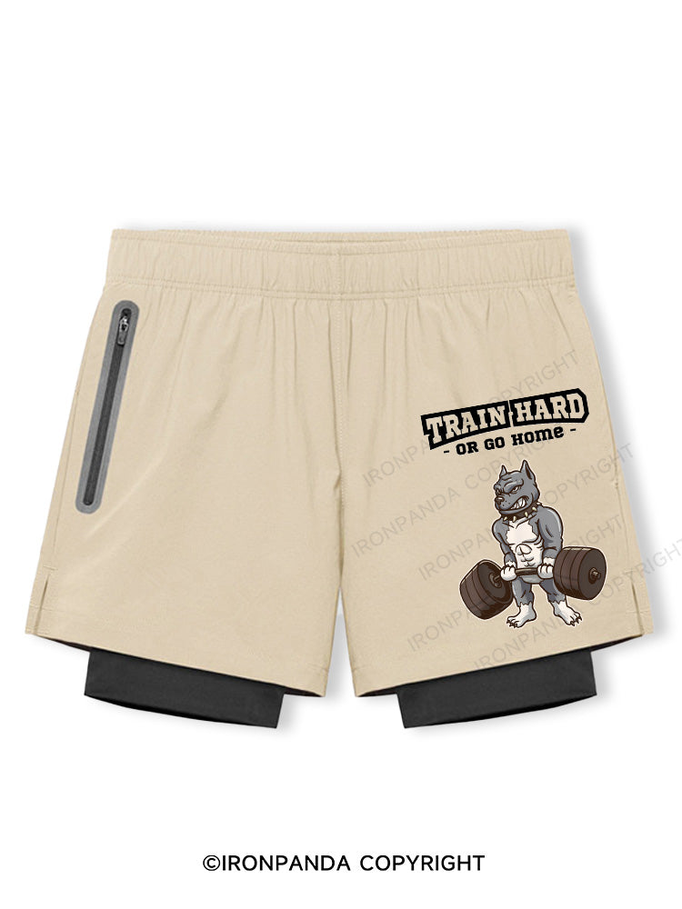 train hard dog Breathable Training Shorts