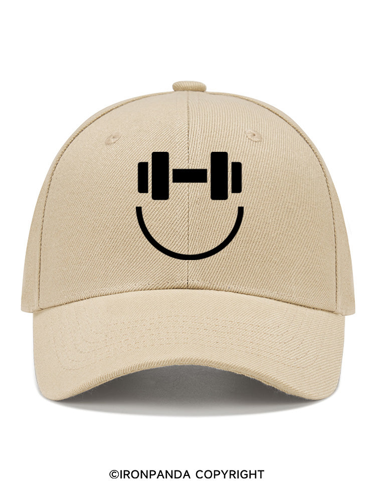 Ironpanda Happy Face Gym Cap