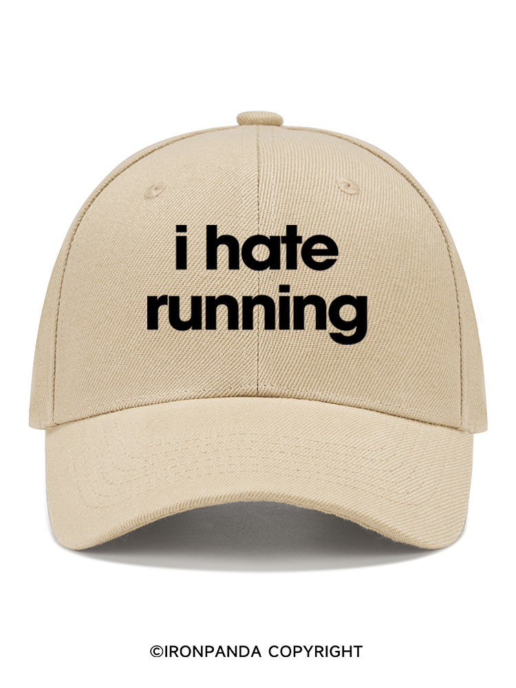 Ironpanda I Hate Running Gym Cap