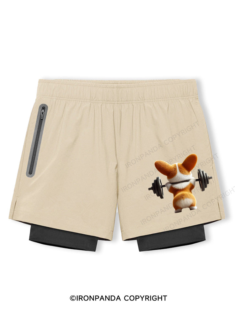 swole corgi Breathable Training Shorts