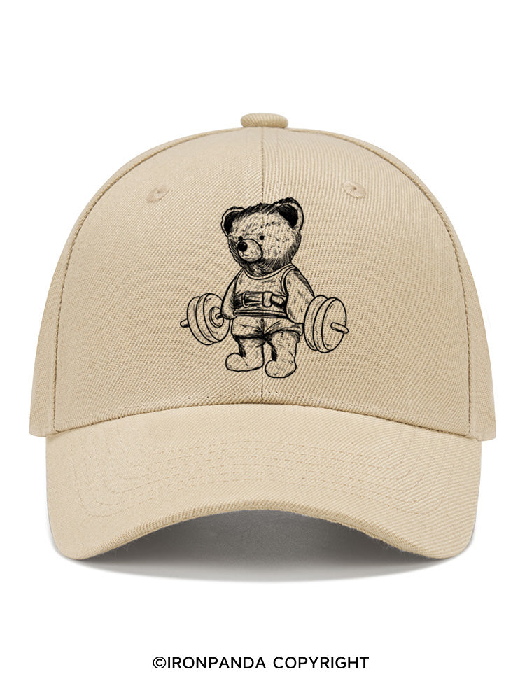 Ironpanda Exercise Bear  Gym Cap