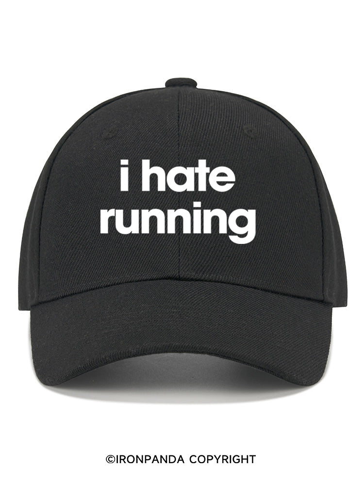 Ironpanda I Hate Running Gym Cap