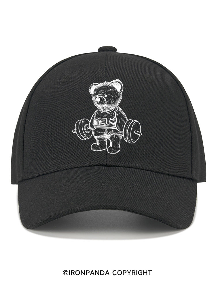 Ironpanda Exercise Bear  Gym Cap