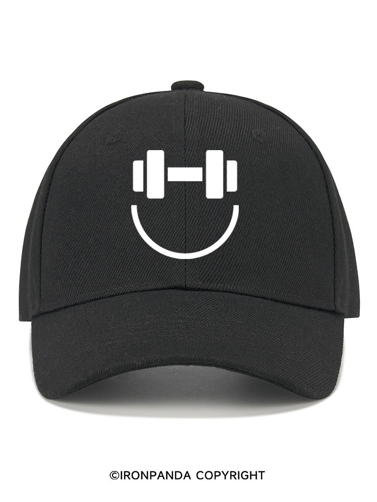 Ironpanda Happy Face Gym Cap