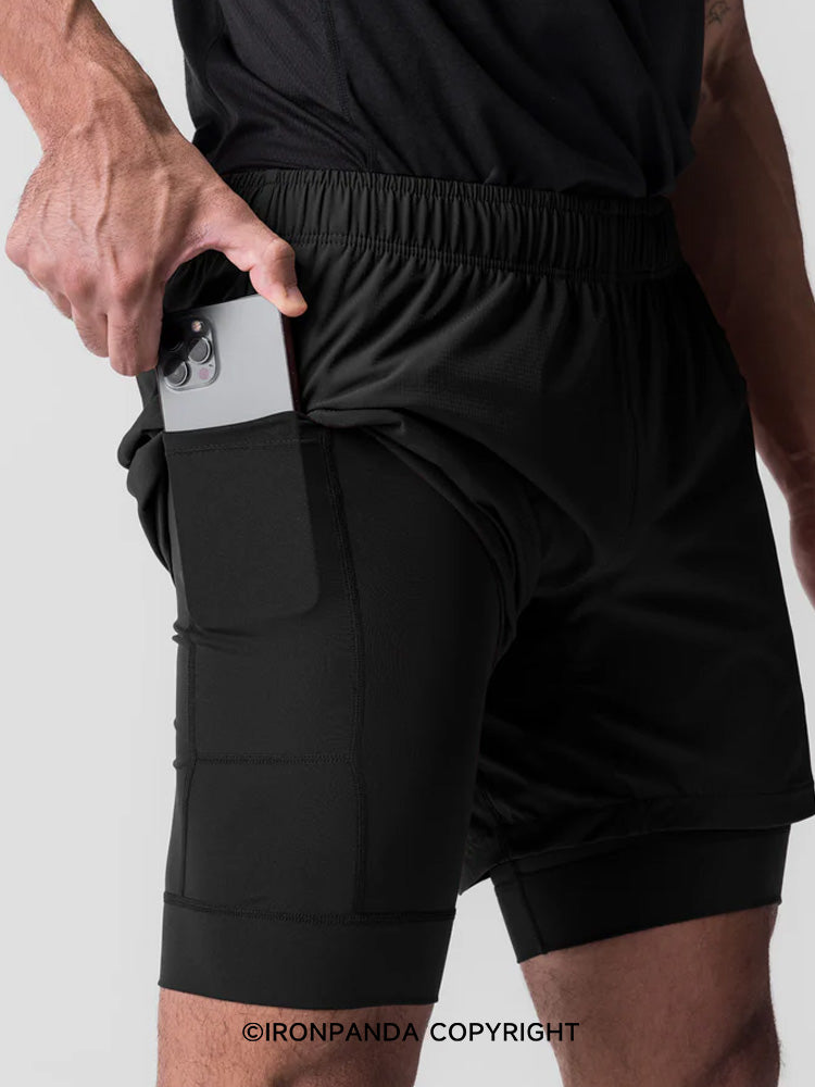 your mom is my cardio Breathable Training Shorts