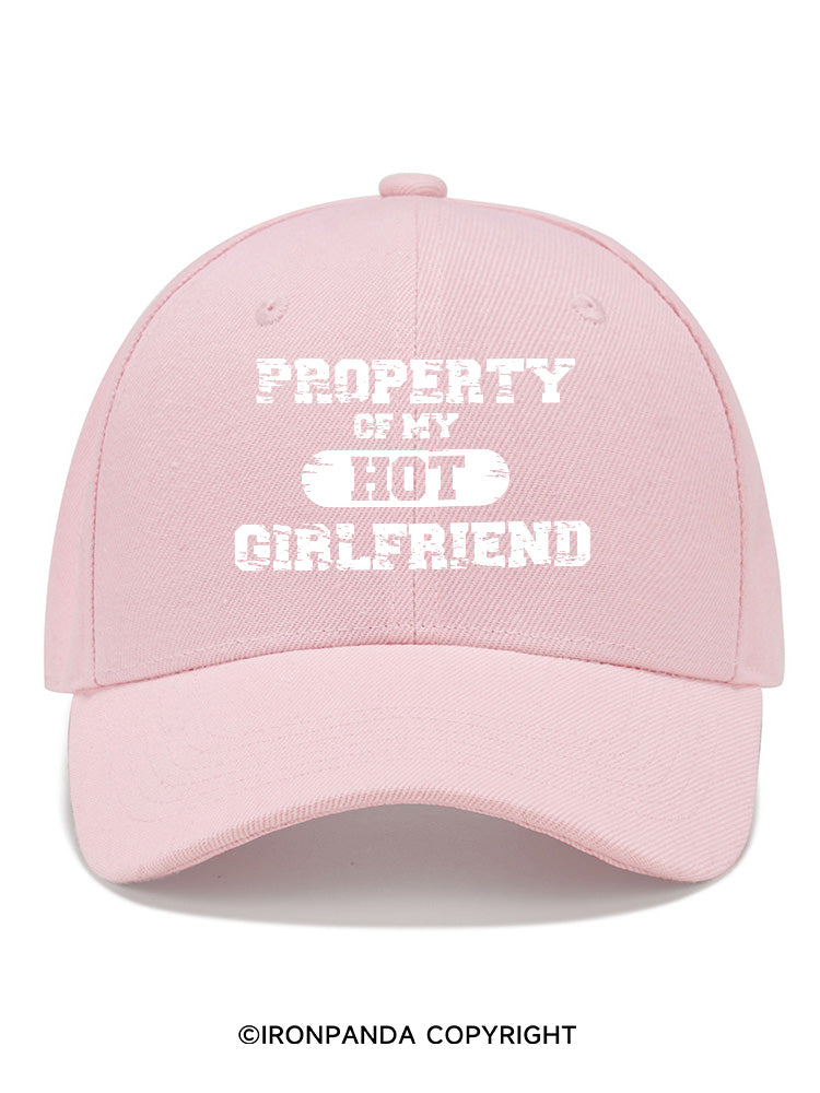 Ironpanda PROPERTY OF MY HOT GIRLFRIEND Gym Cap