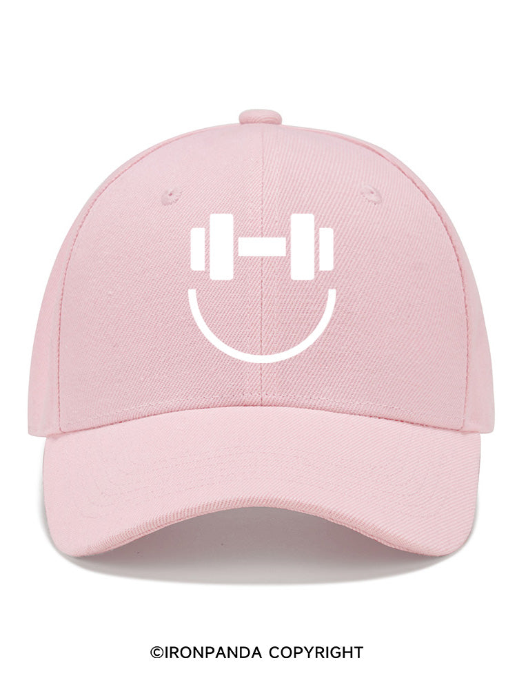 Ironpanda Happy Face Gym Cap