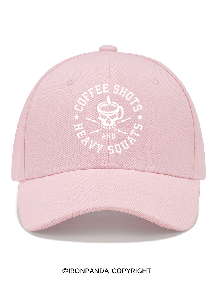 Ironpanda Coffee Shots Heavy Squats Gym Cap