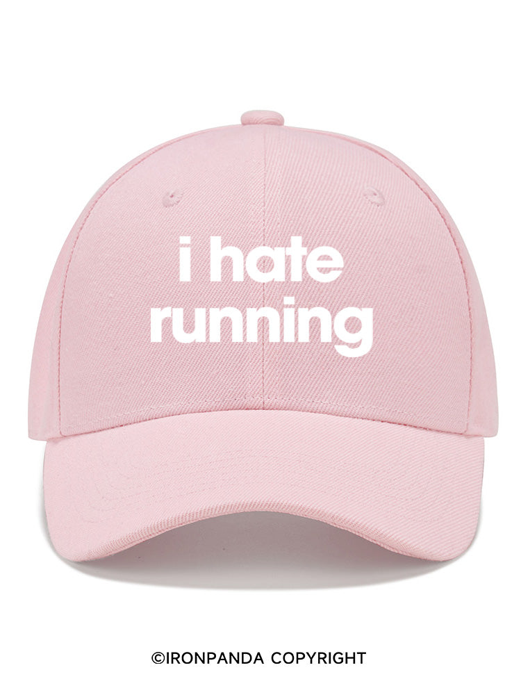 Ironpanda I Hate Running Gym Cap