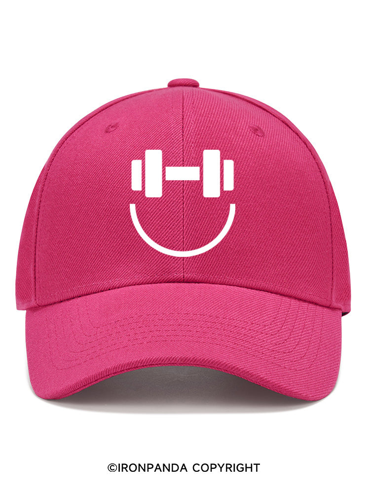 Ironpanda Happy Face Gym Cap