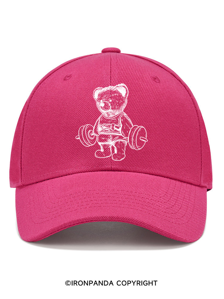 Ironpanda Exercise Bear  Gym Cap