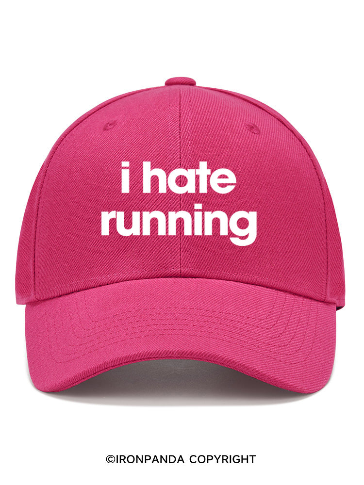 Ironpanda I Hate Running Gym Cap
