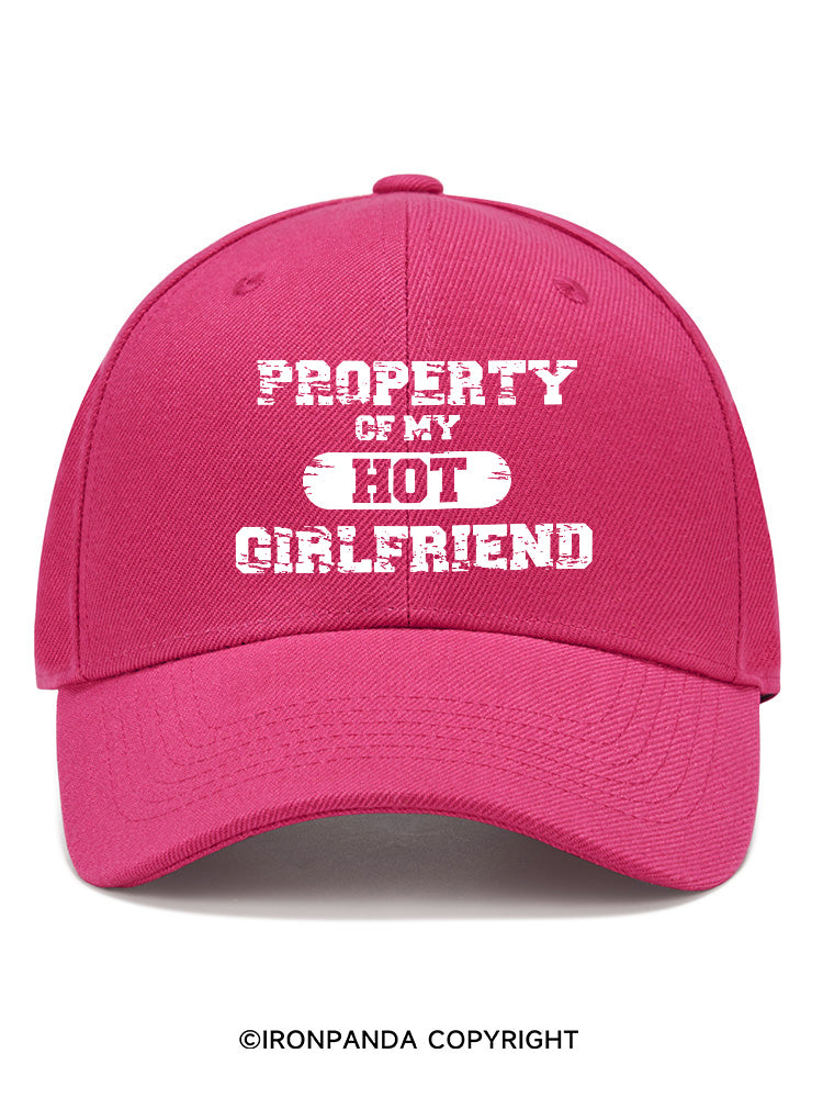 Ironpanda PROPERTY OF MY HOT GIRLFRIEND Gym Cap