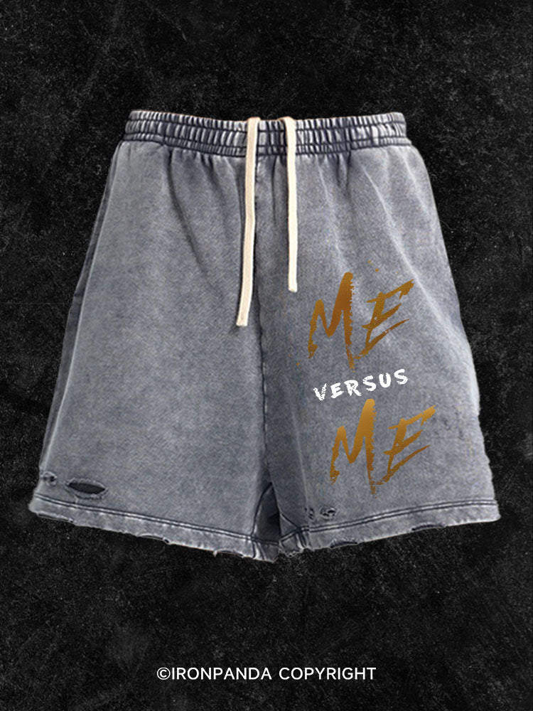 ME and me Washed Gym Shorts