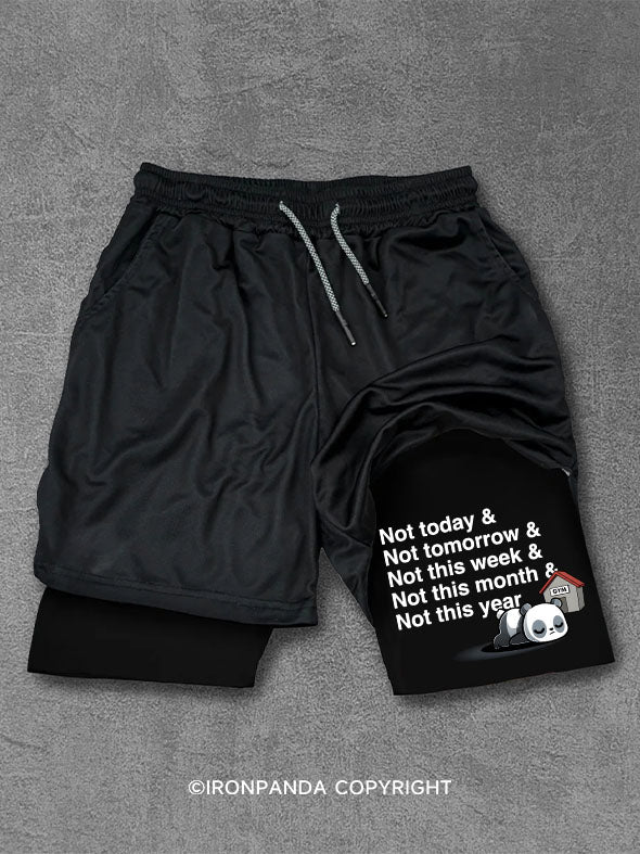 Maybe Another Day  Performance Training Shorts