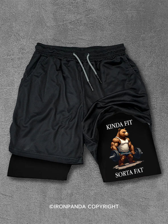 KINDA FIT SORTA FAT Performance Training Shorts