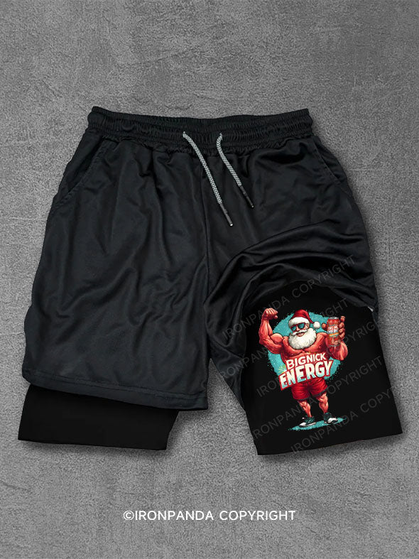 BIG Saint Nick ENERGY Performance Training Shorts