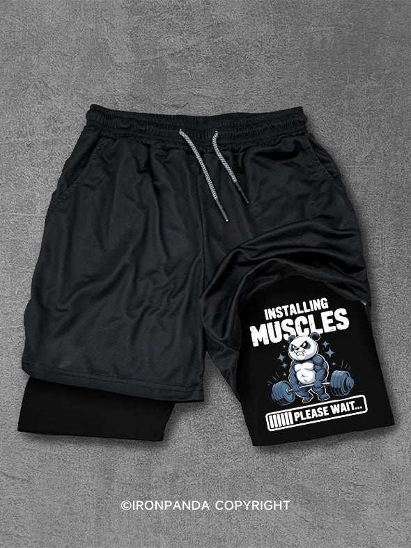 Installing Muscles  Performance Training Shorts
