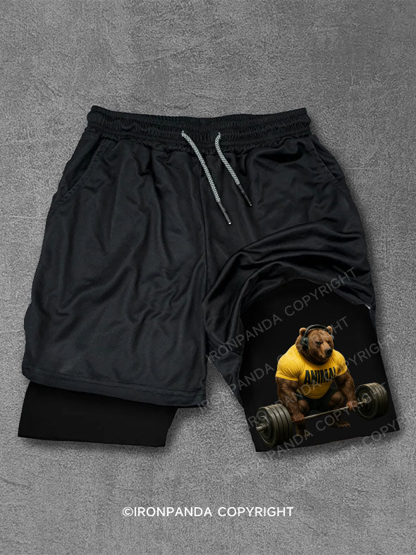Deadlift Brown Bear Performance Training Shorts